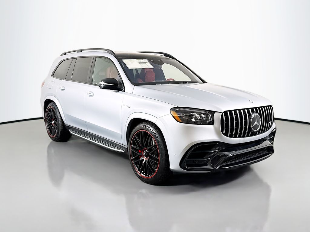 Silver 2026 Mercedes-Benz GLS AMG GLS 63 4MATIC SUV / Crossover All-Wheel Drive 9-Speed Automatic