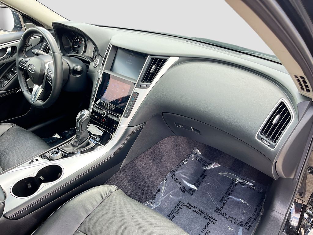 2024 INFINITI Q50 LUXE Black at AutoSavvy Houston Northwest