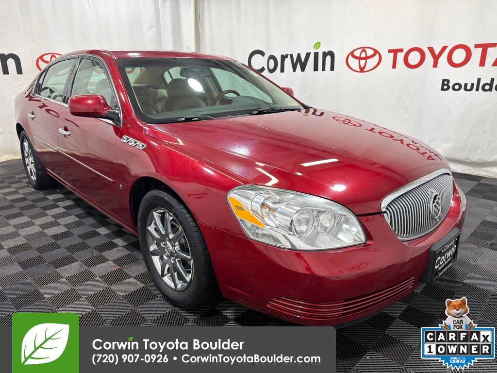 Crystal Red Tintcoat 2008 Buick Lucerne CXL FWD Sedan Front-Wheel Drive 4-Speed Automatic