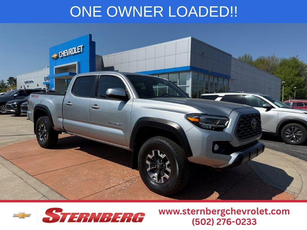 Celestial Silver Metallic 2023 Toyota Tacoma Pickup Truck Four-Wheel Drive 6-Speed Automatic