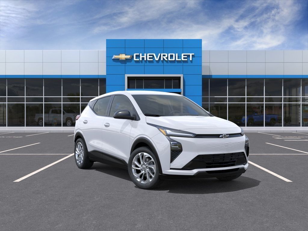 Summit White 2027 Chevrolet Bolt SUV / Crossover Front-Wheel Drive 1-Speed Automatic
