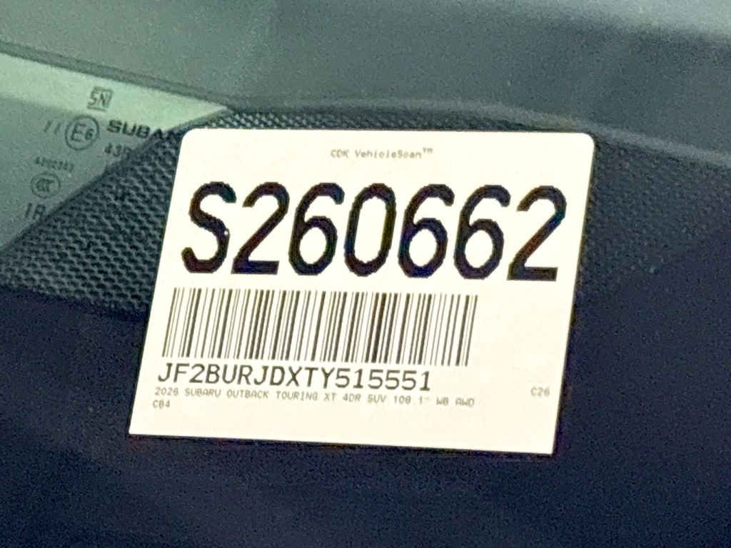 2026 Subaru Outback Touring XT