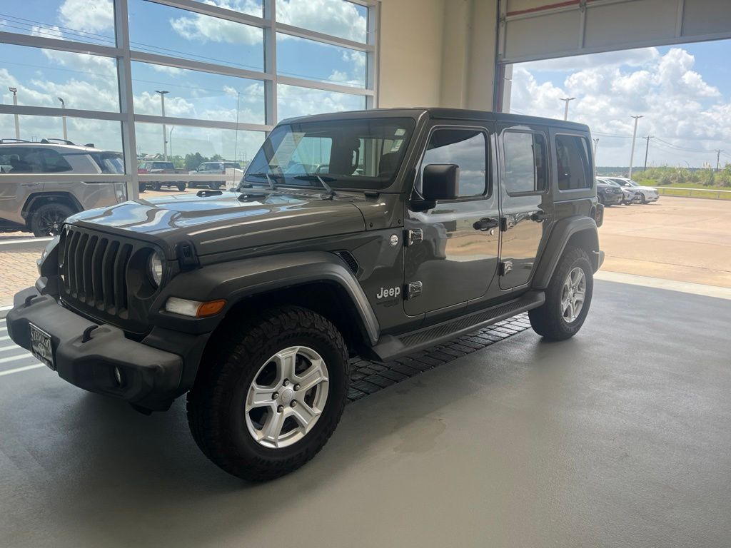 Sting-Gray Clearcoat 2019 Jeep Wrangler SUV / Crossover Four-Wheel Drive 8-Speed Automatic