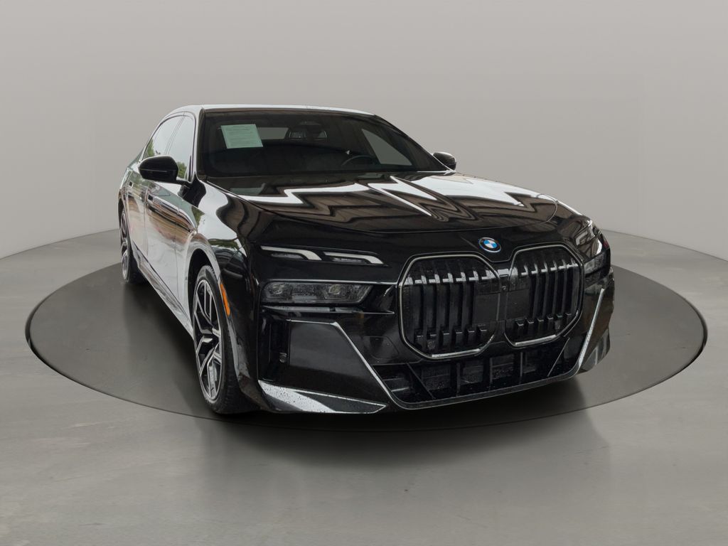 Black Sapphire Metallic 2025 BMW i7 Sedan Rear-Wheel Drive Automatic