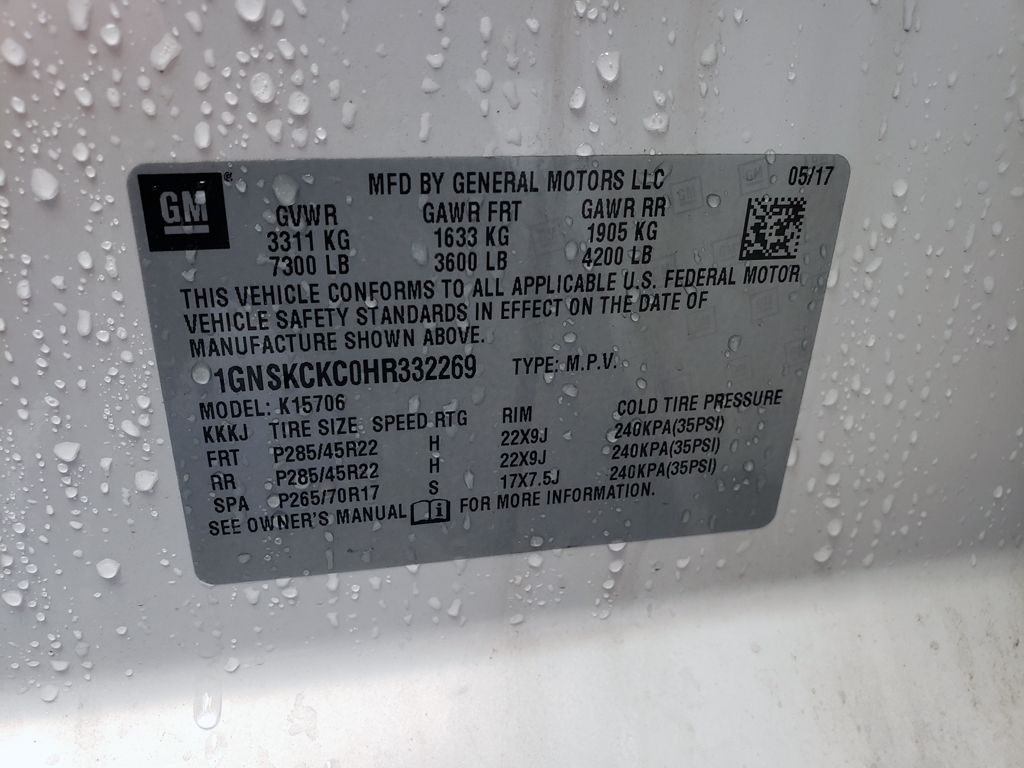 Thumbnail: 2017 Chevrolet Tahoe - 12