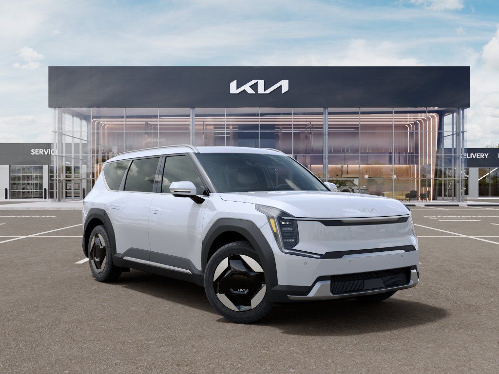 Glacial White Pearl 2026 Kia EV9 SUV / Crossover All-Wheel Drive 1-Speed Automatic