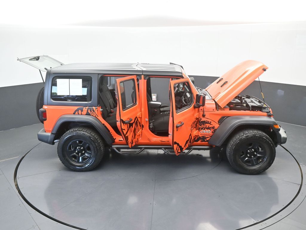 Used 2018 Punkn Metallic Clearcoat Jeep Unlimited Sport image 66