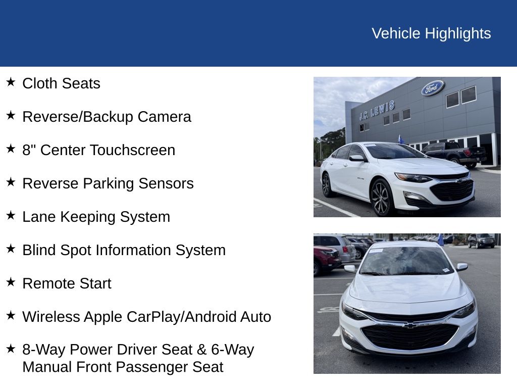 2024 Chevrolet Malibu FWD RS