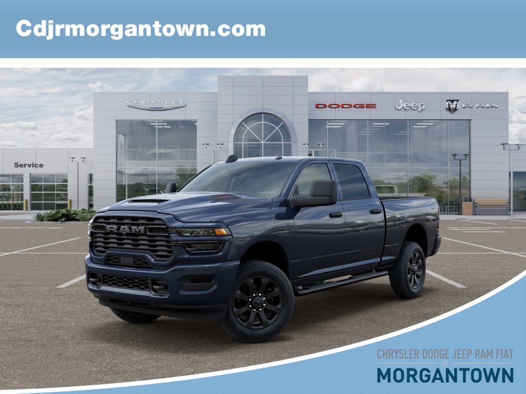 Forged Blue Metallic 2026 RAM 2500 Tradesman Crew Cab 4WD Pickup Truck Four-Wheel Drive 8-Speed Automatic
