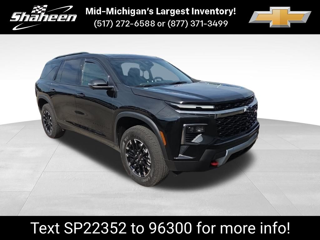 Mosaic Black Metallic 2024 Chevrolet Traverse SUV / Crossover Four-Wheel Drive 8-Speed Automatic