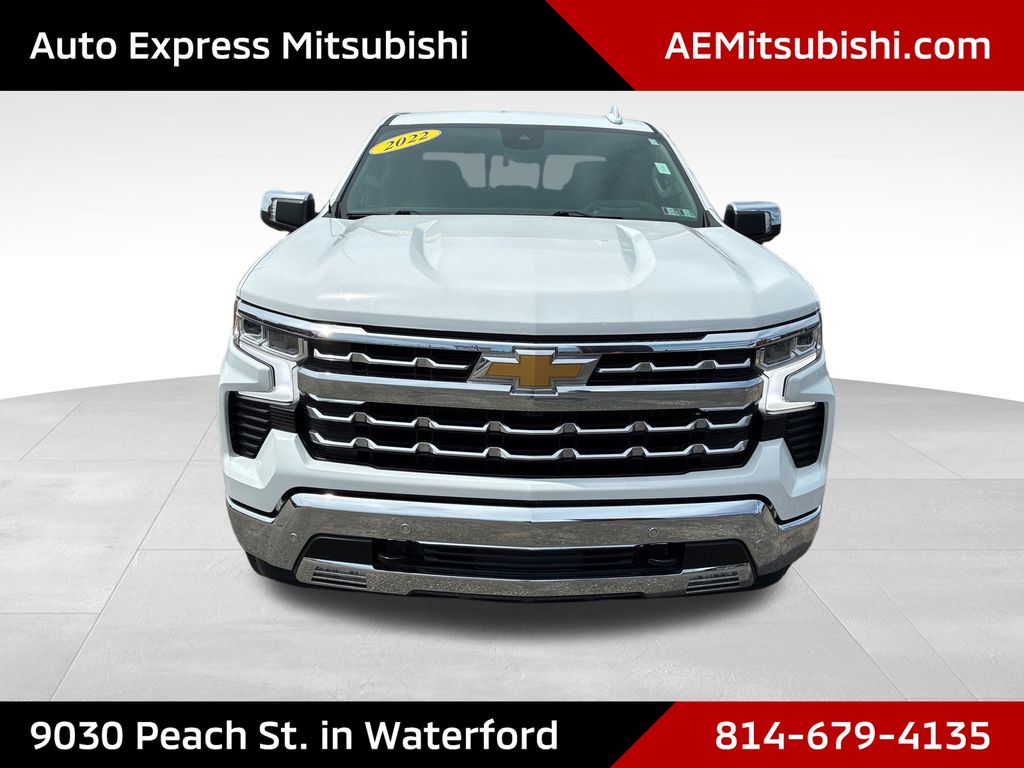 2022 Chevrolet Silverado 1500 LTZ White at Phil Fitts Ford