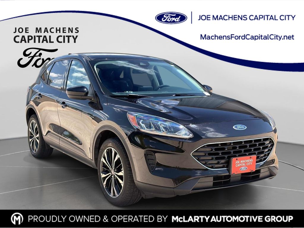 Agate Black Metallic 2022 Ford Escape SUV / Crossover All-Wheel Drive 8-Speed Automatic