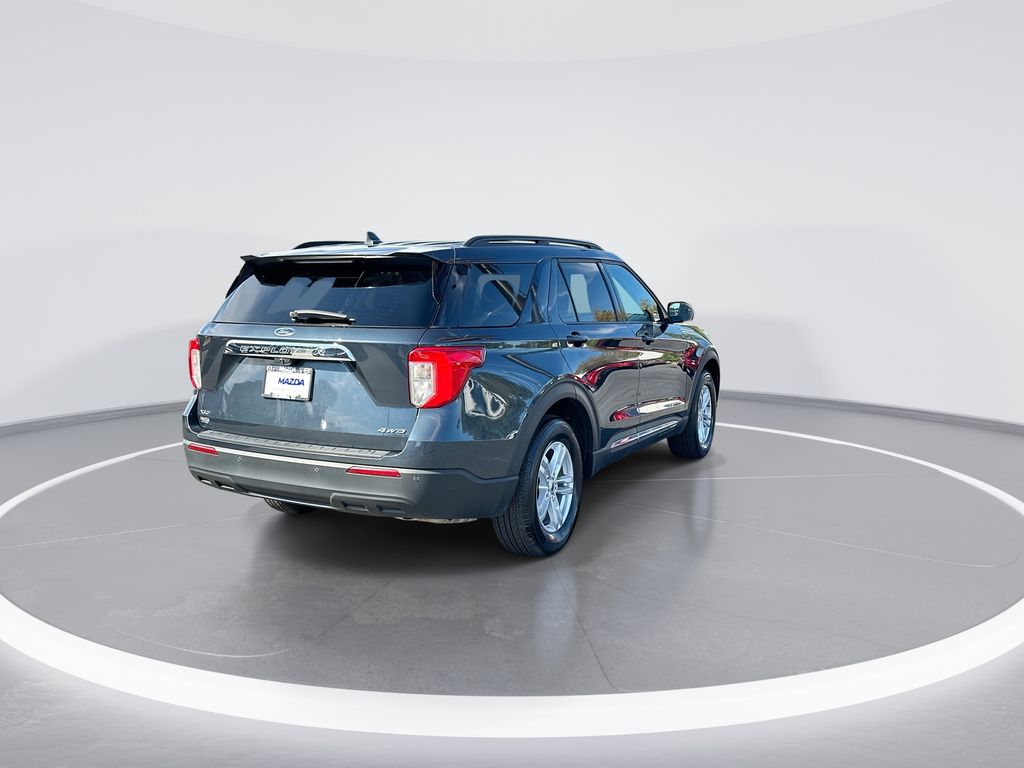 2022 Ford Explorer XLT Blue at Stokes Mazda