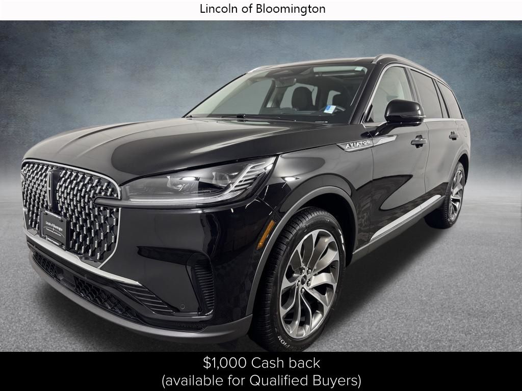 Black Metallic 2026 Lincoln Aviator SUV / Crossover All-Wheel Drive Automatic