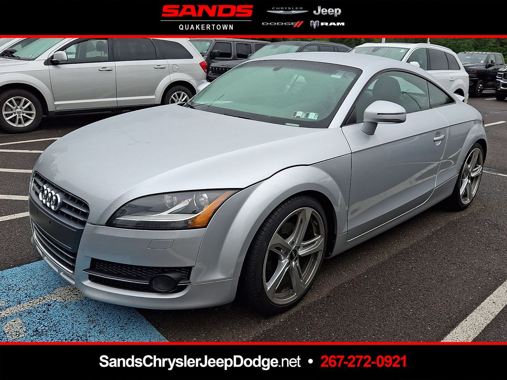 Silver 2010 Audi TT Coupe All-Wheel Drive 6-Speed Automatic