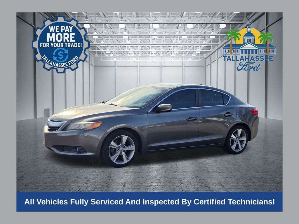 Gray 2014 Acura ILX Sedan Front-Wheel Drive 5-Speed Automatic