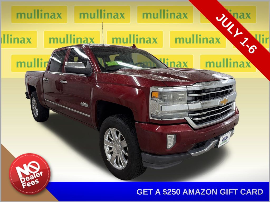 Siren Red Tintcoat 2016 Chevrolet Silverado 1500 Pickup Truck Four-Wheel Drive 8-Speed Automatic Overdrive