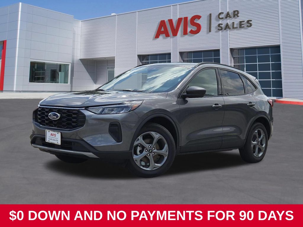 Gray Metallic 2025 Ford Escape SUV / Crossover All-Wheel Drive 8-Speed Automatic