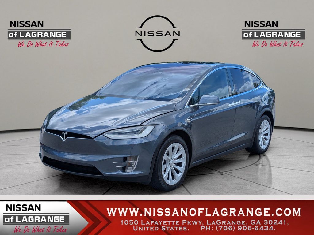 Gray 2020 Tesla Model X SUV / Crossover All-Wheel Drive 1-Speed Automatic