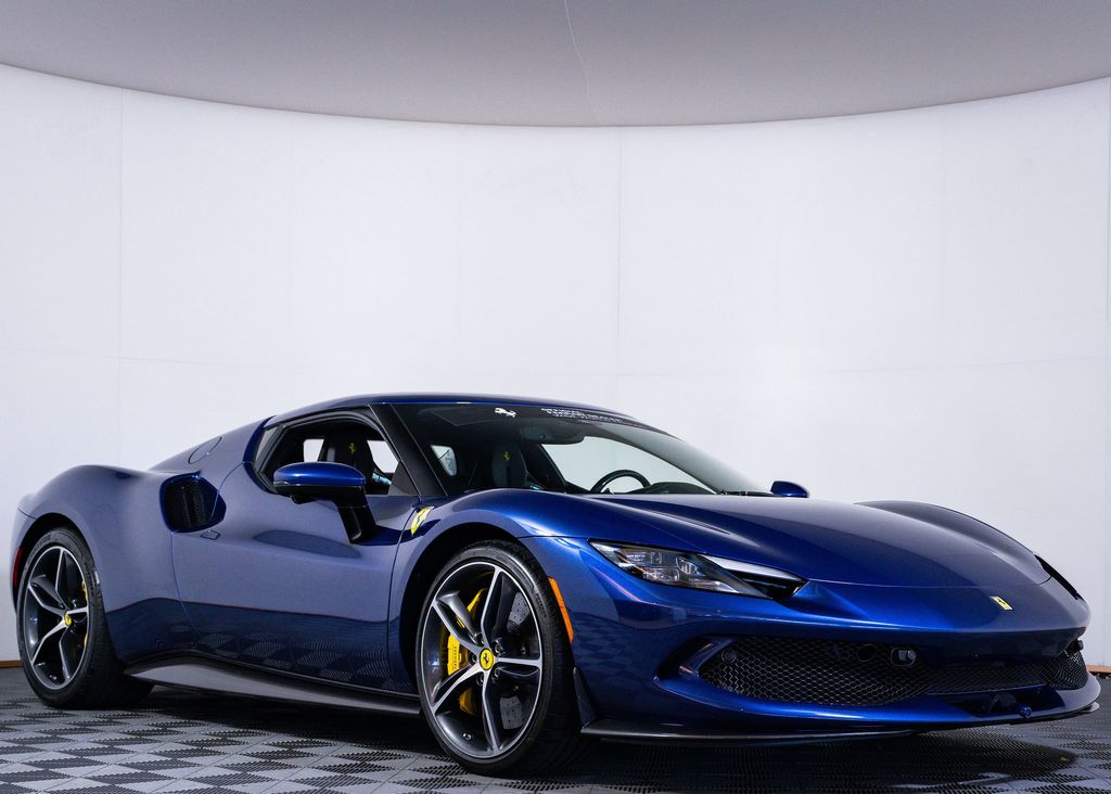Used 2023 Blue Ferrari Base image 3
