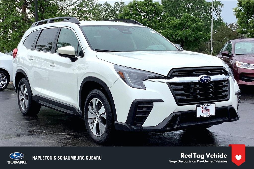 Crystal White Pearl 2025 Subaru Ascent SUV / Crossover All-Wheel Drive Continuously Variable Transmission