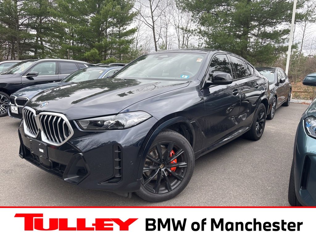 Carbon Black Metallic 2024 BMW X6 xDrive40i AWD SUV / Crossover All-Wheel Drive 8-Speed Automatic