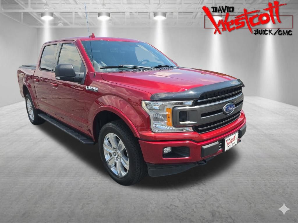 Ruby Red Metallic 2018 Ford F-150 Pickup Truck Four-Wheel Drive Automatic
