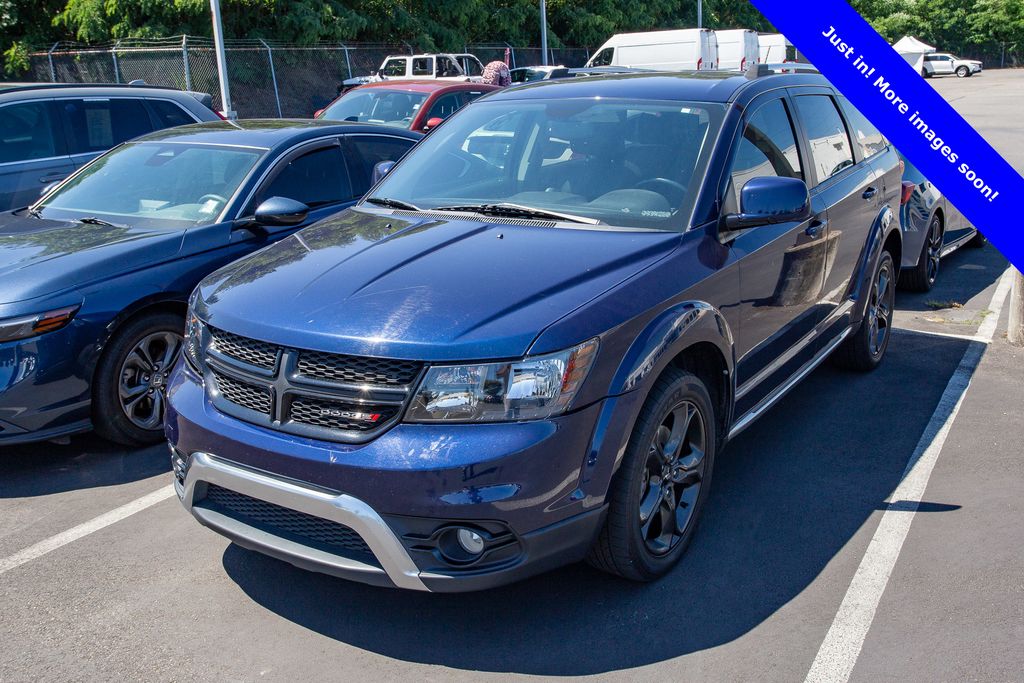 Contusion Blue Pearlcoat 2018 Dodge Journey SUV / Crossover Front-Wheel Drive 4-Speed Automatic