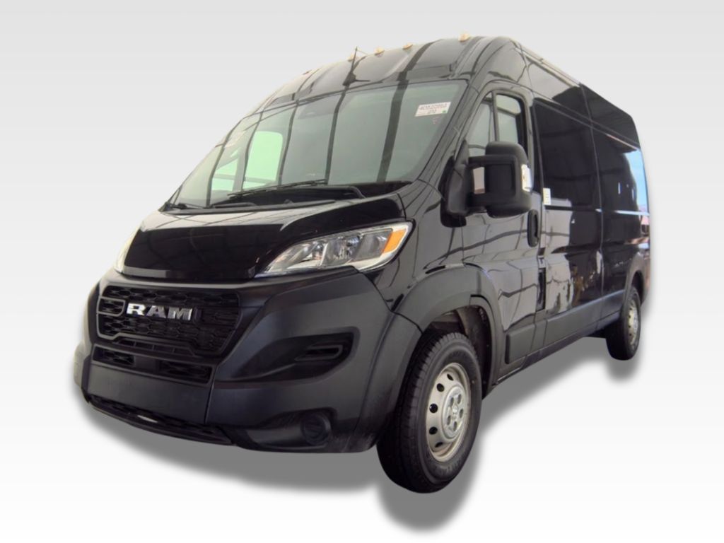 Black Clearcoat 2023 RAM ProMaster 2500 159 High Roof Cargo Van FWD Van Front-Wheel Drive 9-Speed Automatic