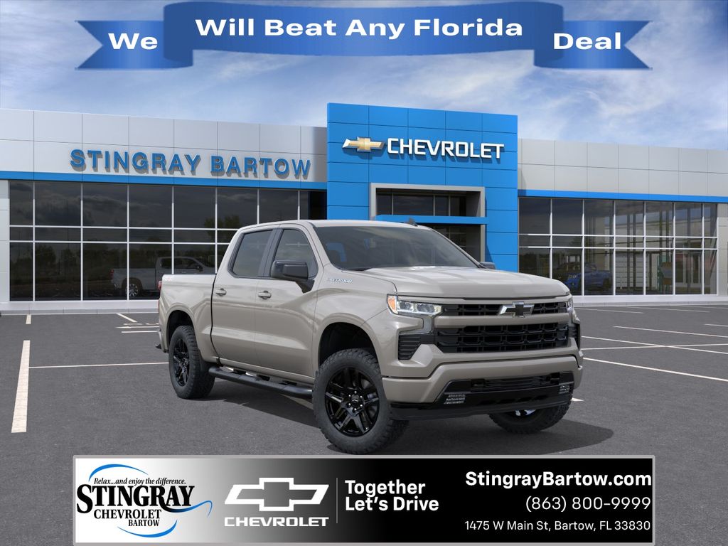 White Sands 2026 Chevrolet Silverado 1500 Pickup Truck Four-Wheel Drive 8-Speed Automatic