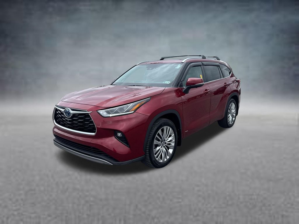 Pearl 2023 Toyota Highlander Hybrid SUV / Crossover All-Wheel Drive Continuously Variable Transmission