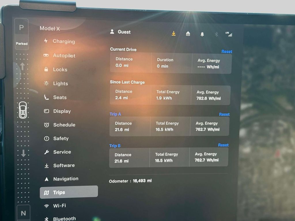 used 2023 Tesla Model X car, priced at $64,995