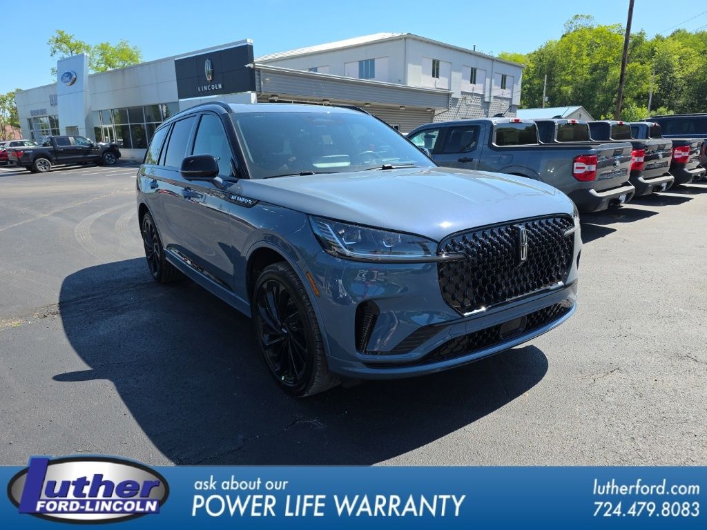 Blue Metallic 2026 Lincoln Aviator SUV / Crossover All-Wheel Drive Automatic