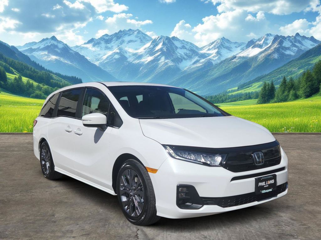 Platinum White Pearl 2026 Honda Odyssey Minivan Front-Wheel Drive Automatic