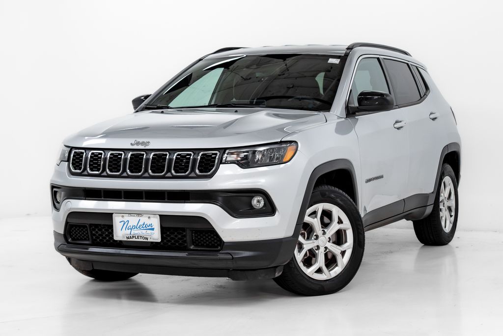 Silver Zynith Metallic Clearcoat 2024 Jeep Compass SUV / Crossover Four-Wheel Drive 8-Speed Automatic