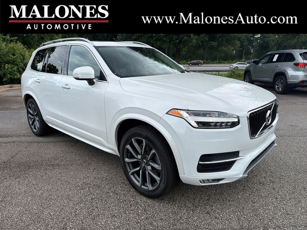 Crystal White Pearl Metallic 2019 Volvo XC90 SUV / Crossover All-Wheel Drive Automatic