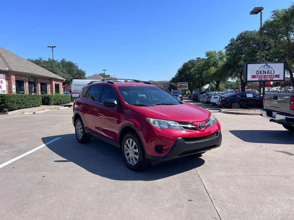 Barcelona Red Metallic 2015 Toyota RAV4 SUV / Crossover Front-Wheel Drive 6-Speed Automatic