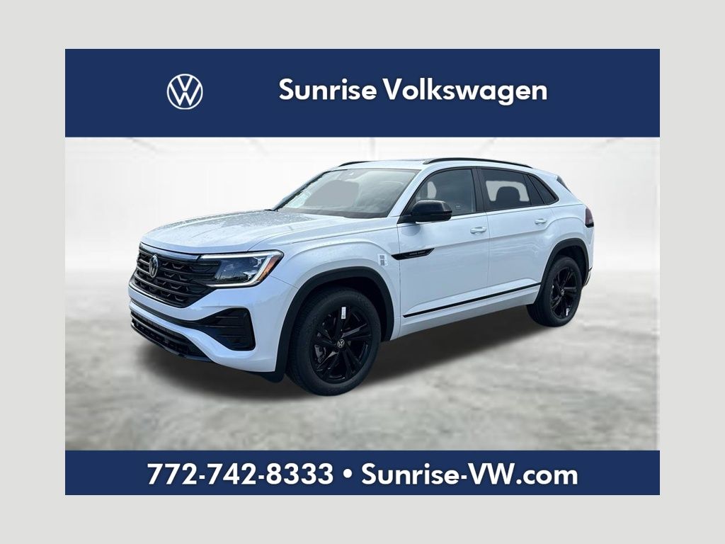 Opal White 2026 Volkswagen Atlas Cross Sport SUV / Crossover All-Wheel Drive 8-Speed Automatic