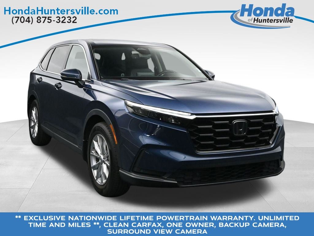 Canyon River Blue Metallic 2025 Honda CR-V SUV / Crossover Front-Wheel Drive Continuously Variable Transmission