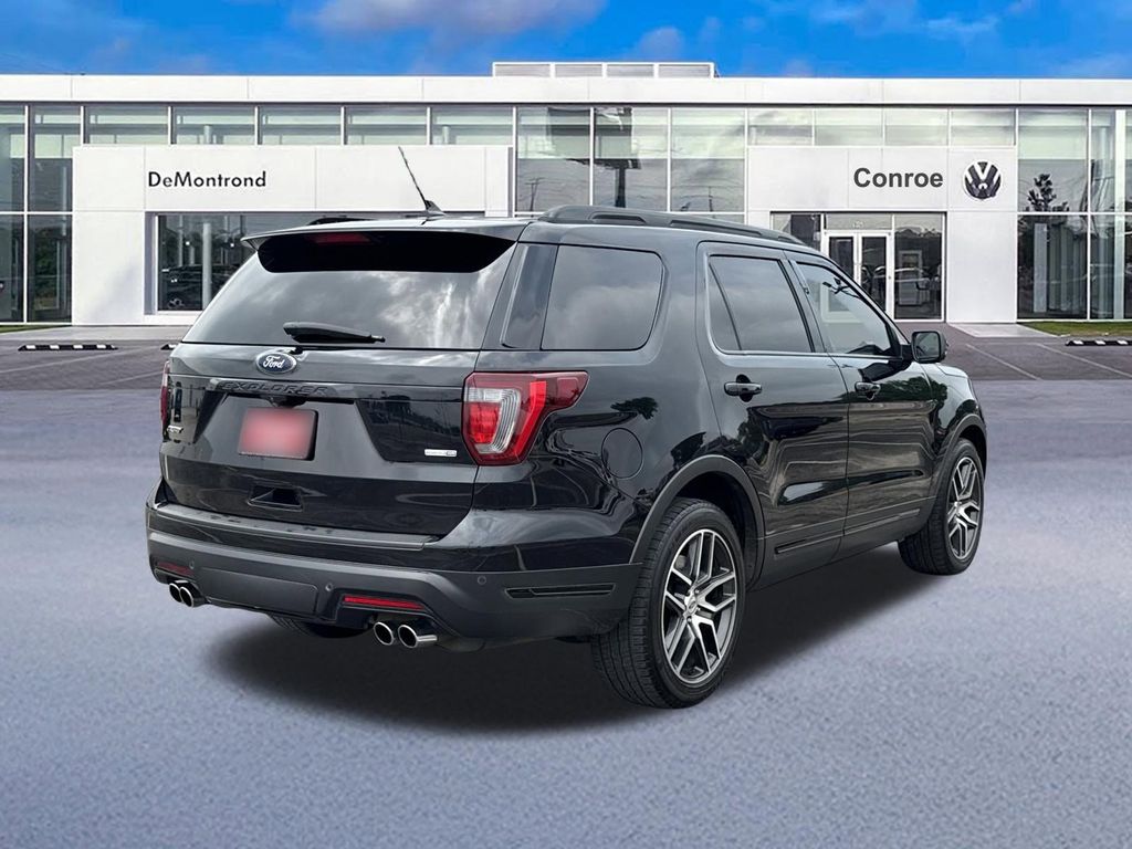 2019 Ford Explorer Sport Black at Baytown Hyundai