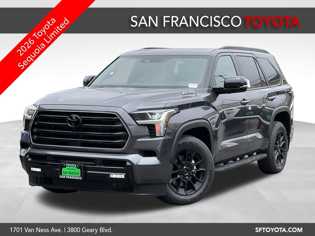 Gray 2026 Toyota Sequoia SUV / Crossover Four-Wheel Drive Automatic