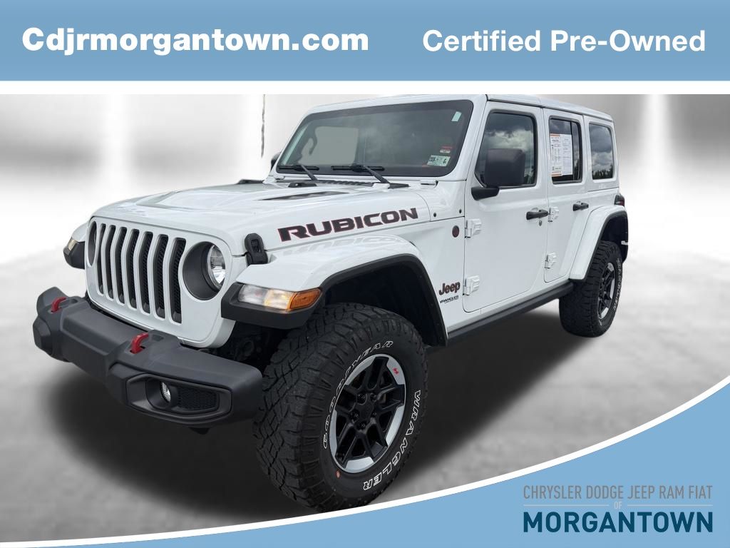 Bright White Clearcoat 2022 Jeep Wrangler SUV / Crossover Four-Wheel Drive 8-Speed Automatic