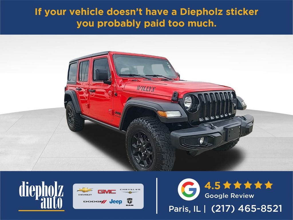 2021 Jeep Wrangler Unlimited Willys 