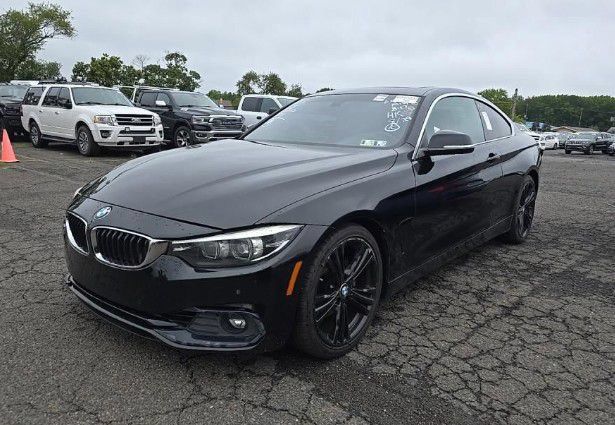 Jet Black 2019 BMW 4 Series Coupe Rear-Wheel Drive 8-Speed Automatic