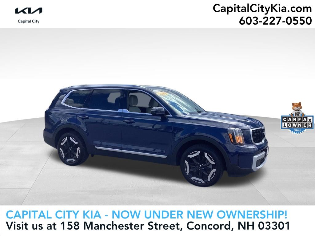 Midnight Lake Blue 2024 Kia Telluride SUV / Crossover All-Wheel Drive 8-Speed Automatic
