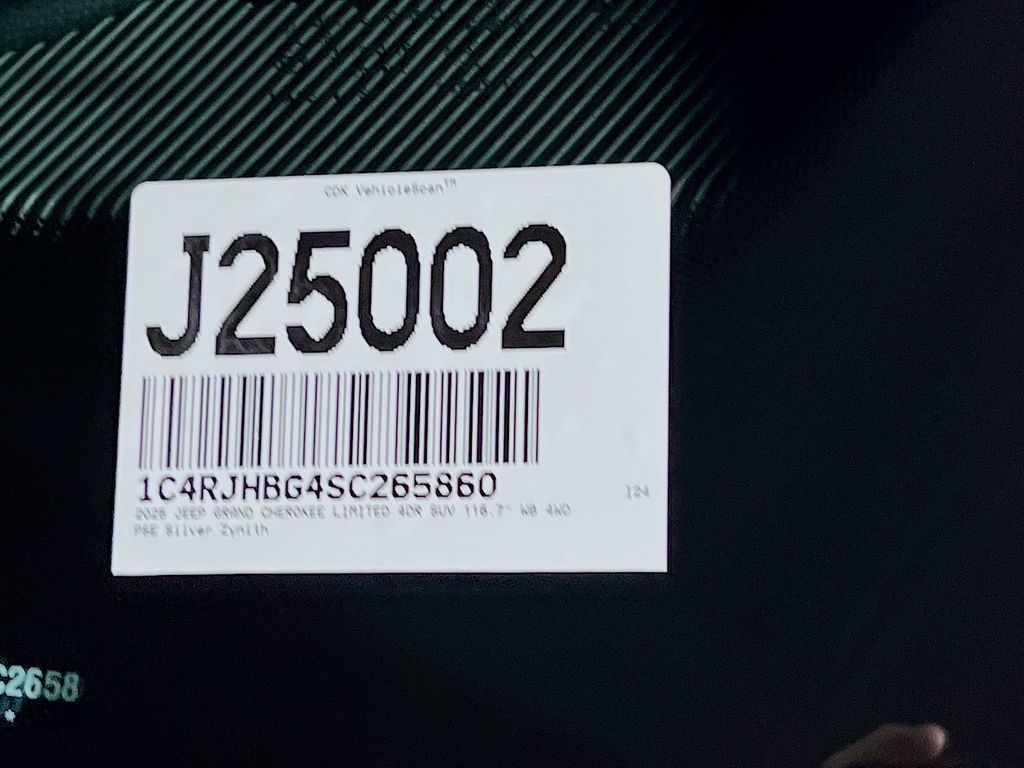 2025 Jeep Grand Cherokee Limited