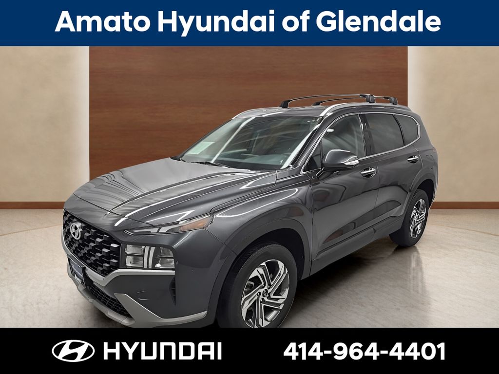 Portofino Gray 2023 Hyundai Santa Fe SUV / Crossover All-Wheel Drive 8-Speed Automatic