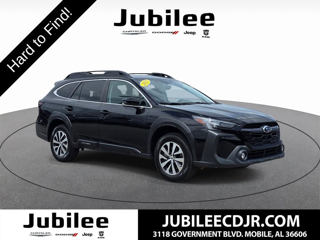 Crystal Black Silica 2023 Subaru Outback SUV / Crossover All-Wheel Drive Continuously Variable Transmission