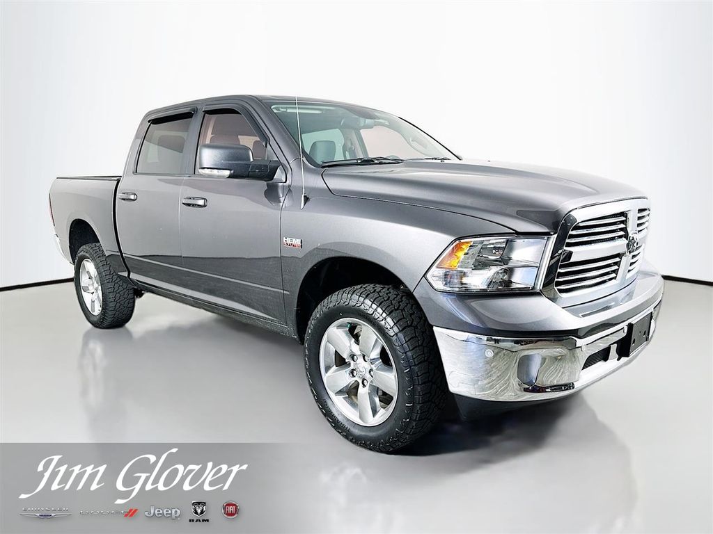 Gray (Granite Crystal Metallic Clearcoat) 2019 RAM 1500 Classic Big Horn Crew Cab 4WD Pickup Truck Four-Wheel Drive 8-Speed Automatic