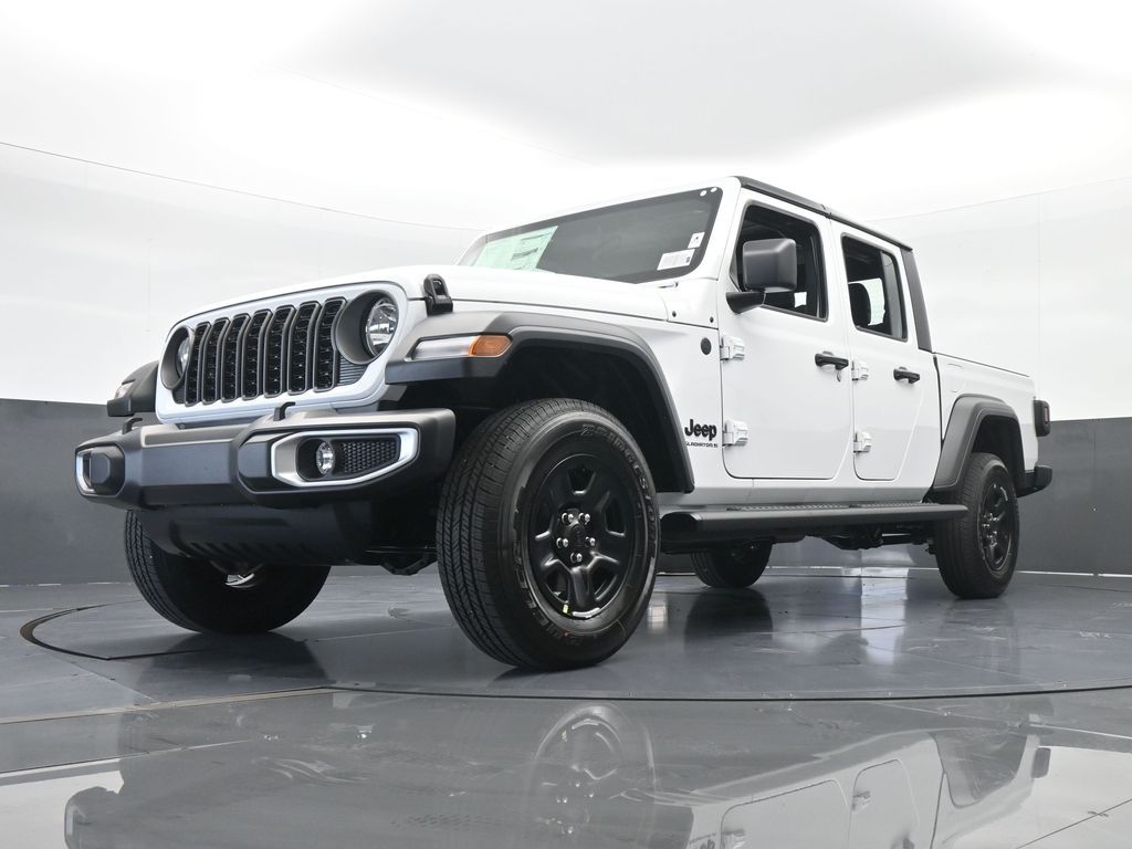 Used 2025 Bright White Clearcoat Jeep Sport image 51